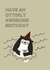 Cute Birthday Card – Otterly Awesome created by Liina Lember