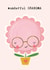 Cute Mother's Day card for GRANDMA - flower pot - wonderful GRANDMA created by Bexy Boo
