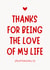 Funny Galentine's Day Card - Platonic Love Of My Life created by Sundiva Designs