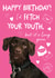 Funny Birthday Card - Chasing Youth - Battersea Charity Card created by Cardology