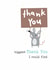 Classic Thank You Card - Huge Thank You - Cute Mouse created by Dandelion Stationery