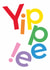 Classic Congratulations Card - Yippee - Rainbow Typography created by Holly Hall