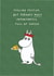 Funny Christmas Card - Moomin - Full Of Cheese created by Moomin Characters
