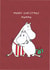 Cute Christmas Card - For Mamma - Moomin created by Moomin Characters