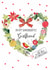 Traditional Christmas Card - For Girlfriend - Wreath created by Katie Phythian Design