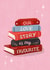 Cute Valentine's Day/Anniversary Card - Our Love Story - Books created by Silky Rose Design