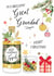 Traditional Christmas Card - For Great Grandad - Festive Tipple created by Katie Phythian Design