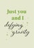 Wicked Card for friend, partner significant other Just You And I Defying Gravity created by Kayleigh Kreates