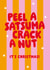 Funny Christmas Card - Quote from Motherland - Peel a Satsuma, Crack a Nut! created by Wheats the Matter