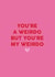 Funny Valentines card created by Xoxo Designs by Ruth