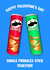 Fun Valentine's Day Card - Single Pringle - Palentine's Day created by Poppy & Mabel