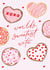 Cute Valentine's Day/Anniversary Card - World's Sweetest Wife - Donuts created by Making Meadows Ltd