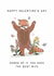 Cute Valentine's Day Card - For Wife - Red Panda created by Making Meadows Ltd