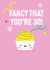 Fancy that you're 30- 30th Punny Birthday Card created by Pango Productions