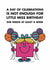 Funny Birthday Card - Little Miss Birthday Loves Celebrating - At Least A Week created by Mr. Men