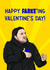 Funny Leeds United Valentines Day Card with Daniel Farke created by ZB CREATIVE