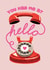 Cute Valentine's Day Card - For Significant Other - You Had Me At Hello created by Folio | Ian Owen