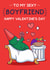 Funny Valentine’s Day Card - For Boyfriend - Sexy Bum created by Cheeky Legends
