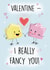 Cute and Sweet Valentine's Card for Couples created by Holly Bushnell Illustration