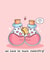 Cute Valentine’s Day card - we have so much chemistry, science, potions, punny created by Rosalie Perl