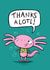 Thank you card for an axolotl lover! created by Jennifer Jamieson