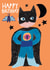 Cute Birthday Card - Superhero created by Paper Salad
