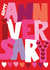 Classic Anniversary Card - Big Colourful Typography created by Paper Salad
