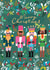 Classic Christmas Card - Nutcrackers created by Paper Salad