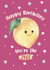 Happy Birthday - You're the Zest - Lemon Card Watercolour Cute and Fun created by Michelle Khoury