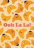 Cute Valentine’s Day Card – Ooh La La – Croissants created by Studio Boketto