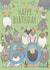 50th Birthday sheep birthday card created by FELLTARN