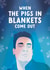 Funny Christmas Card - When The Pigs in Blankets Come Out - Jon Hamm Meme created by The Cake Thief