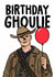 Fun Birthday Card - Fallout - The Ghoul created by Studio Doodles