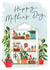 Classic Mother's Day Card - Gardening- Green House Design created by Making Meadows Ltd