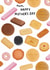 Classic Mother’s Day Card - For Mum - Biscuits created by Sophie Kent Illustration