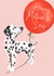 Cute Mother's Day Card - Dalmatian Puppy created by Debbie Daley Illustrations