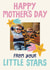 Cute Mother's Day Card - From Your Little Stars created by Christine Cuddihy Illustration