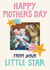 Cute Mother's Day Card - From Your Little Star created by Christine Cuddihy Illustration