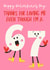 Funny Valentine's Day Card - Six Seven - TikTok - 67 created by AbiGoLucky