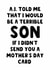Funny Mother's Day Card - AI - Terrible Son created by The Blunt Badger