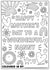 Cute MOther's Day Card - Wonderful Nanny - Colour-In created by Sarah Harding