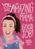 Fun Mother's Day Card - Ms. Rachel - Amazing Mama created by Lisa Illustrates