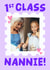 Cute Mother's Day Card - For Nannie - 1st Class Nannie! created by Studio Doodles