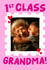 Cute Mother's Day Card - For Grandma - 1st Class Grandma created by Studio Doodles