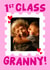 Cute Mother's Day Card - For Granny - 1st Class Granny created by Studio Doodles