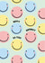Cute Birthday Card - Smiley Face Pattern created by Lucy Maggie Designs