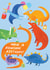 Cute Birthday Card - Dinosaurs - Roarsome Birthday created by Jessica Crawford