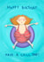 Fun Birthday Card - Have A Chill One - Swimming - For Her created by Rachel Selina