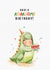 Cute Birthday Card For Kids Children - Dinosaur - Roarsome Birthday created by BYANIKA