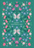 Pretty Mother's Day Card - Butterflies - Violets created by Nina Raby - Jones